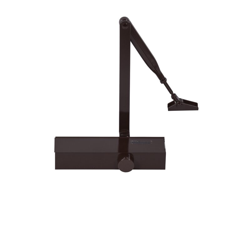 Durvju aizvērējs ar vērējroku Valnes (VALT72), brūnā krāsā