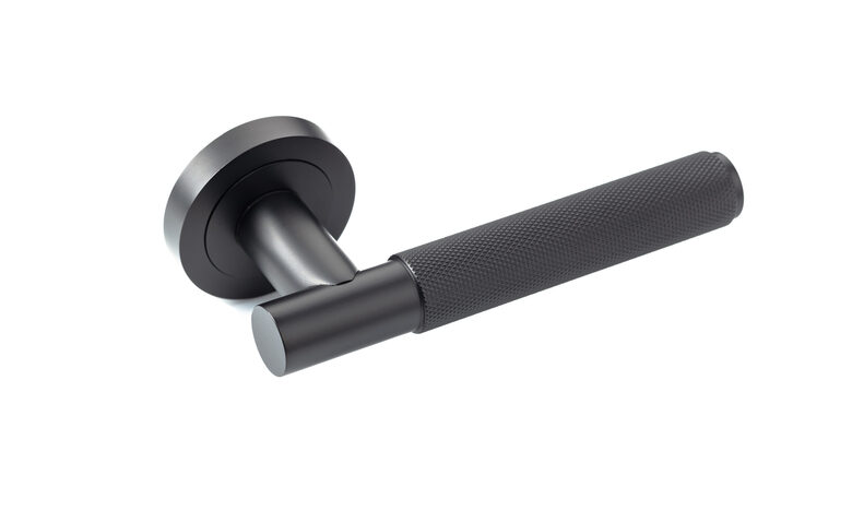   Iekšdurvju rokturis Legartis AL12A155-BL melns