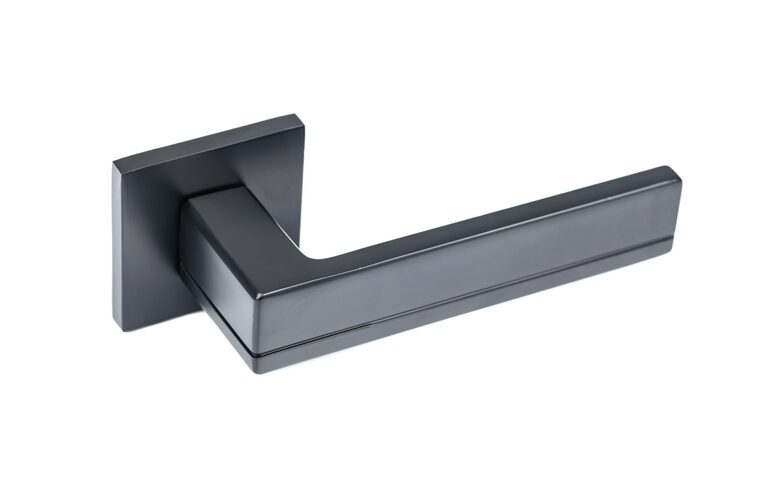 Iekšdurvju rokturis Legartis  AL20LINE-BL melns