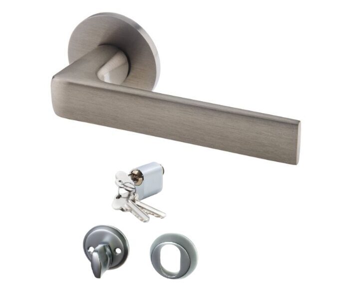 Rokturis Valnes VAL5 un cilindra komplekts (CIL+WC), nerūsējošais tērauds – Skandināvu standarts