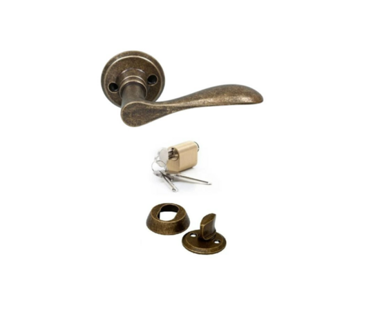 Rokturis VAL97 un cilindra komplekts (CIL+WC), antīks, Skandināvu standards 