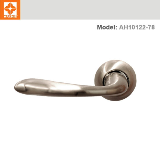 Iekšdurvju rokturis ARCHIE AH10122-78 – matēts niķelis/bronza