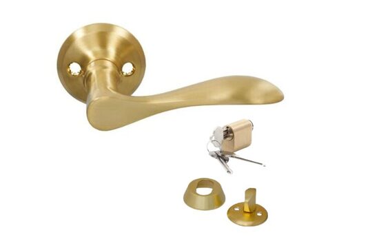 Roktura Valnes VAL97 un cilindra komplekts (CIL+WC), zelts Skandināvu standarts