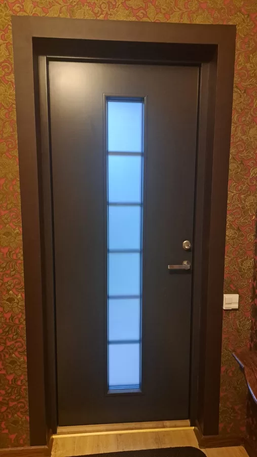 San Sebastian Thermo ārdurvis, Design kolekcija, specizmērs — klienta projekts Ventspilī 