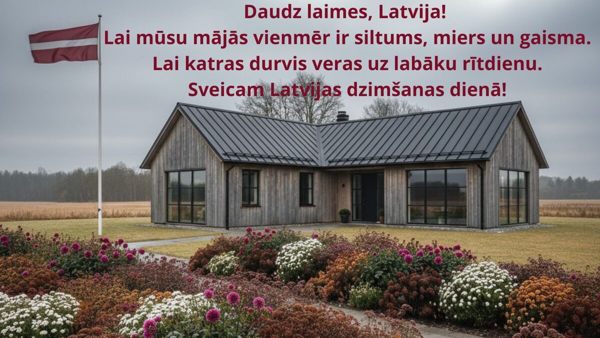 Sveiciens Latvijai
