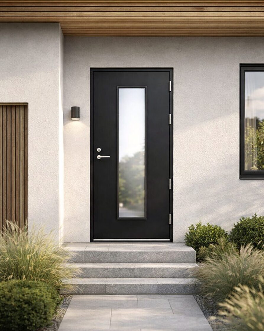 KASKI Design thermo ārdurvis modernai privātmājai Latvijā