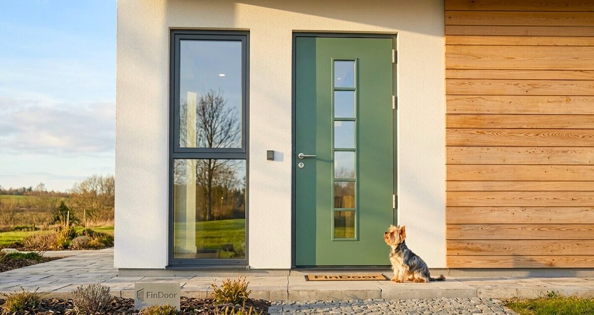 KASKI Design termo ārdurvis modernai privātmājai