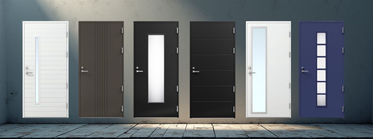 Termo ārdurvis Latvijas klimatam – KASKI Thermo koka ārdurvis un dizainu salīdzinājums